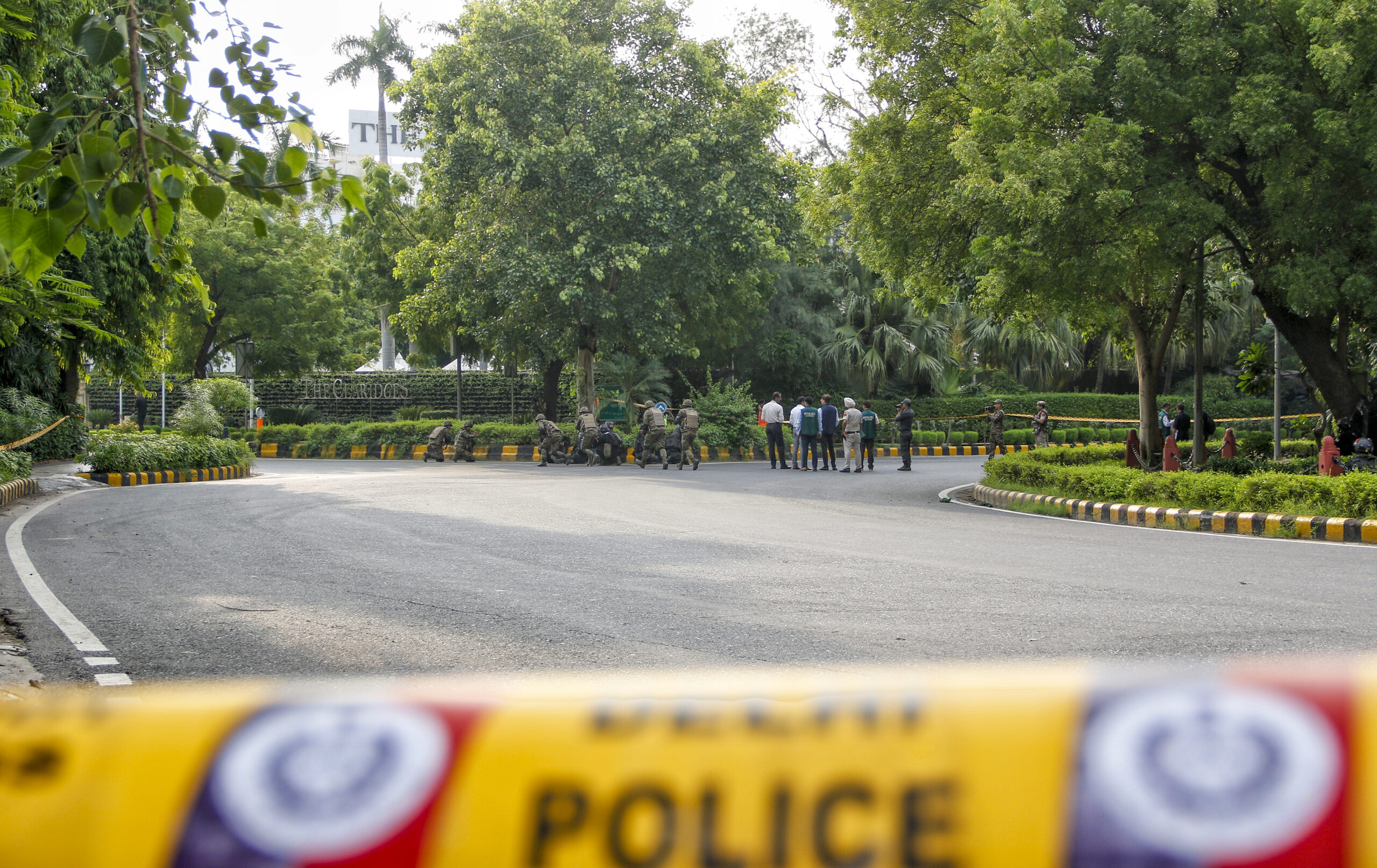 New Delhi: Security Agencies Conduct Mock Drill