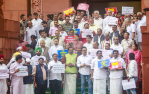 New Delhi: Opposition Protests Against SIR Exercise in Bihar