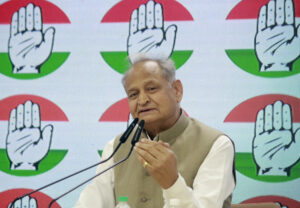 New Delhi: Ashok Gehlot addresses press conference