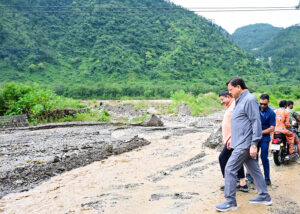 Dehradun: Uttarakhand CM inspects disaster-hit areas